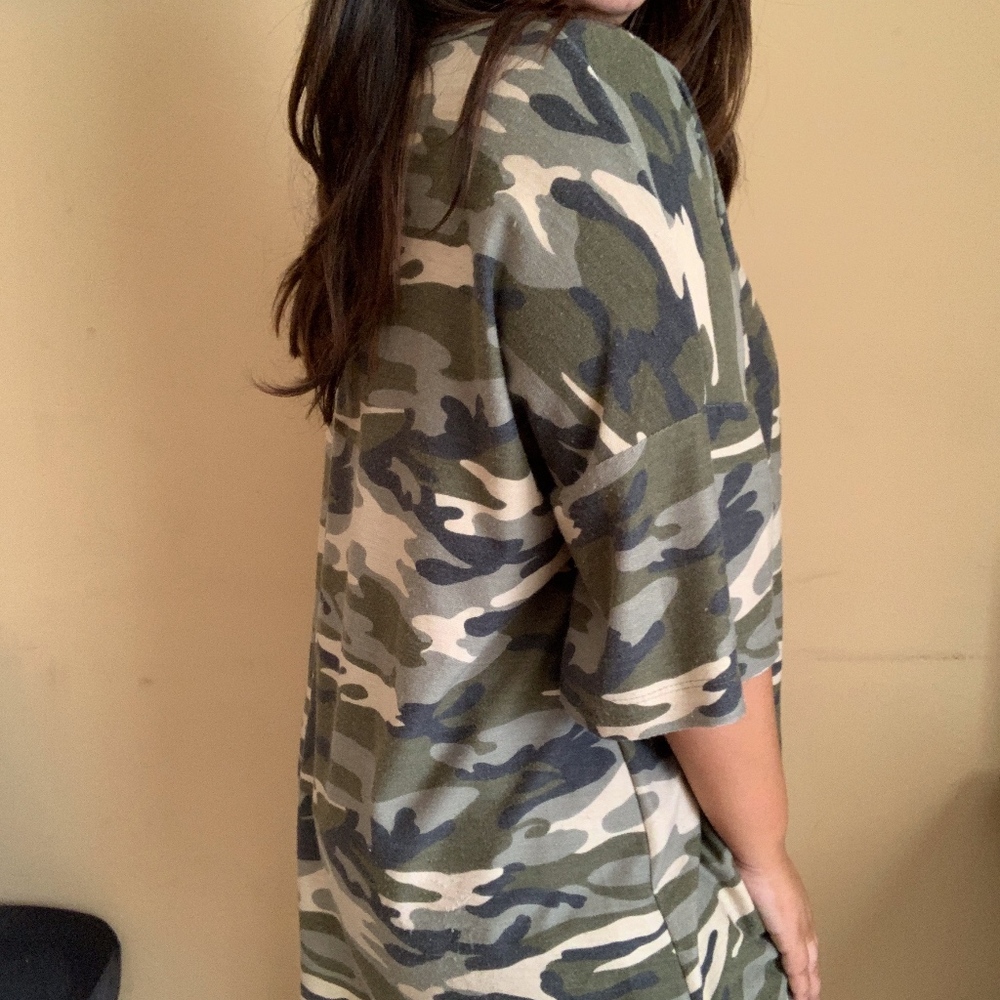Day & Night Camo Top